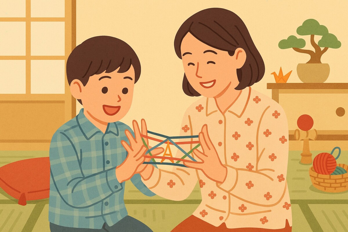 あやとりの基本と簡単な技｜子どもでもできる遊び方