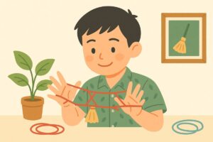あやとりの基本のやり方